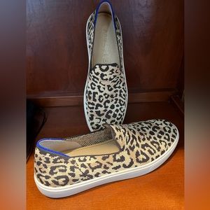 Rothy’s original slip on sneakers 9 leopard